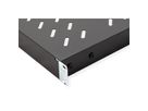 VALUE 19"-plank 1HE in diepte verstelbaar, 440 x 568 mm, 50 kg draagvermogen
