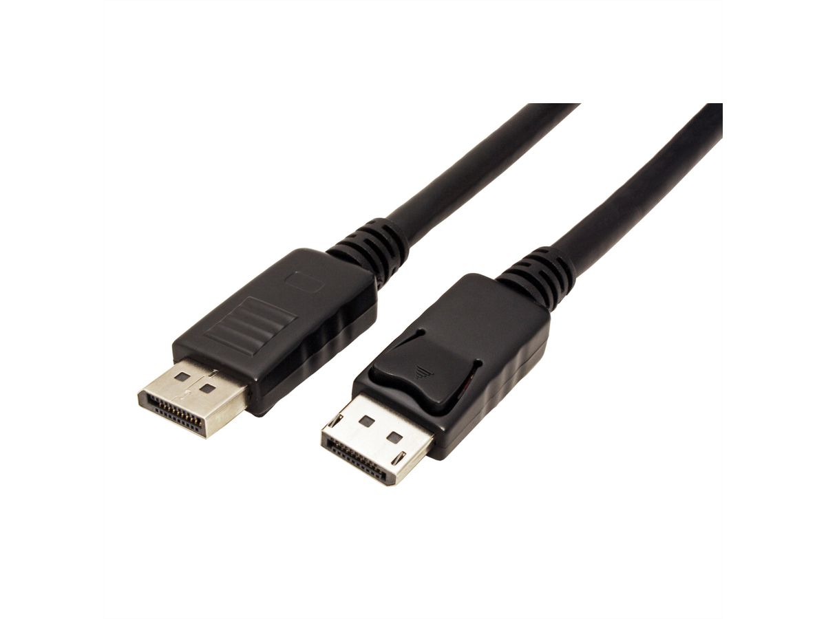 VALUE DisplayPort Cable, DP-DP, LSOH, M/M, zwart, 5 m