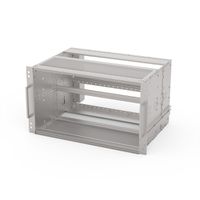 SCHROFF EuropacPRO 19" Subrack Kit for Railway, Shielded, SNCF, CompactPCI, 6 U, 84 HP, 320 mm