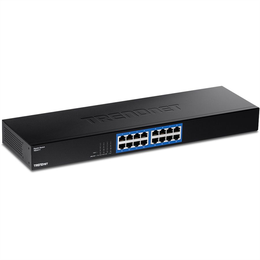 TRENDnet TEG-S17 , 16-Poorts Gigabit Switch