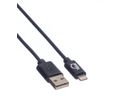 VALUE Lightning naar USB 2.0 kabel voor iPhone, iPod, iPad, 1,8 m