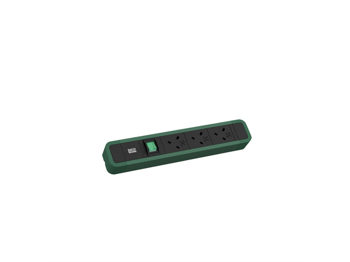BACHMANN PRIMO 2 3xUK 1xswitch 2.0m UK RAL6028