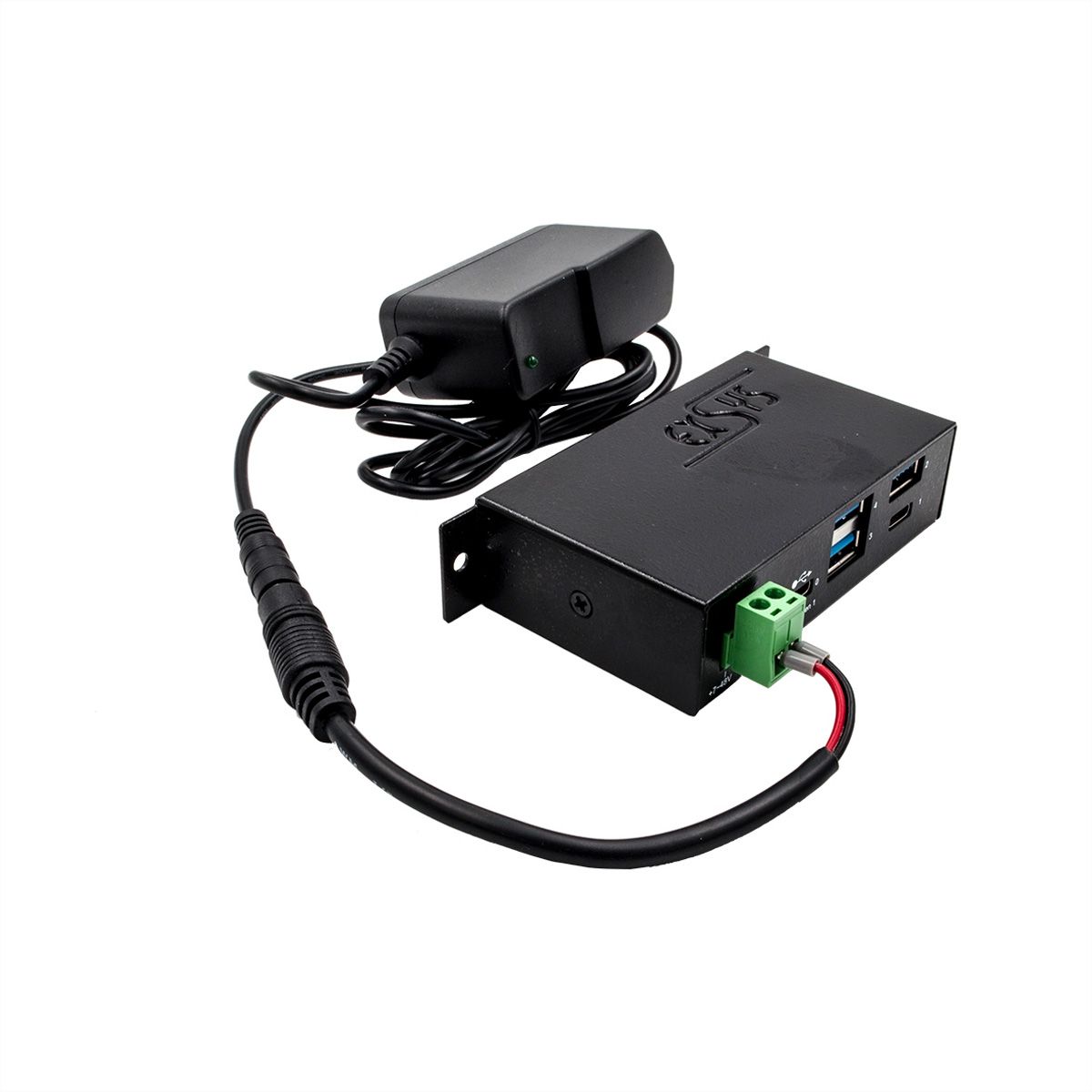 EXSYS EX-K1110 DC Jack cable for connect to the Terminal Block, black