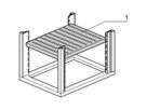 SCHROFF Eurorack Shelf, Stationary, for Universal Frame,  800W 800D