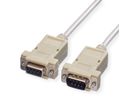 VALUE RS232 Cable, DB9 M - F, 3 m