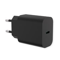 VALUE USB oplader met eurostekker, 1 poort (Type-C PD), 25W