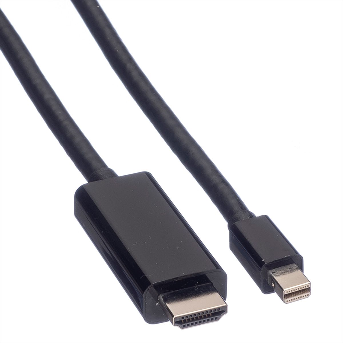 VALUE Mini DisplayPort Cable, Mini DP-UHDTV, M/M, black, 1 m
