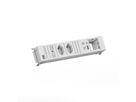 BACHMANN POWER FRAME 2xCH 0° 1xCM 1xUSB A/C 22W 0,2m GST18,white