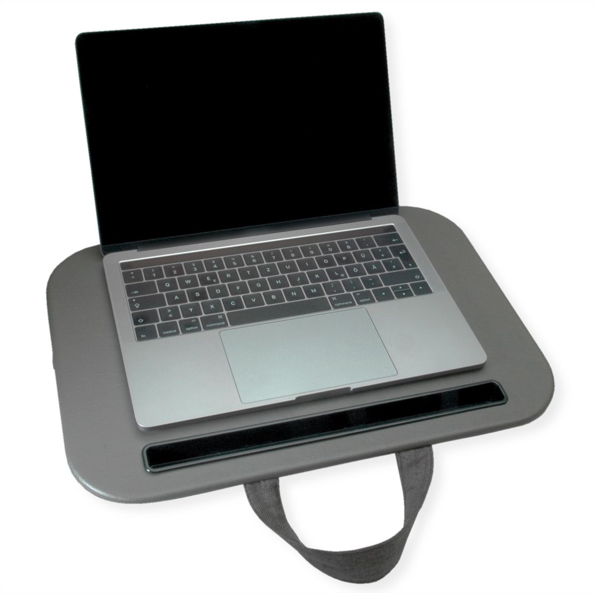 VALUE Universal Portable Laptop Stand/Tablet Holder with Cushion, grey