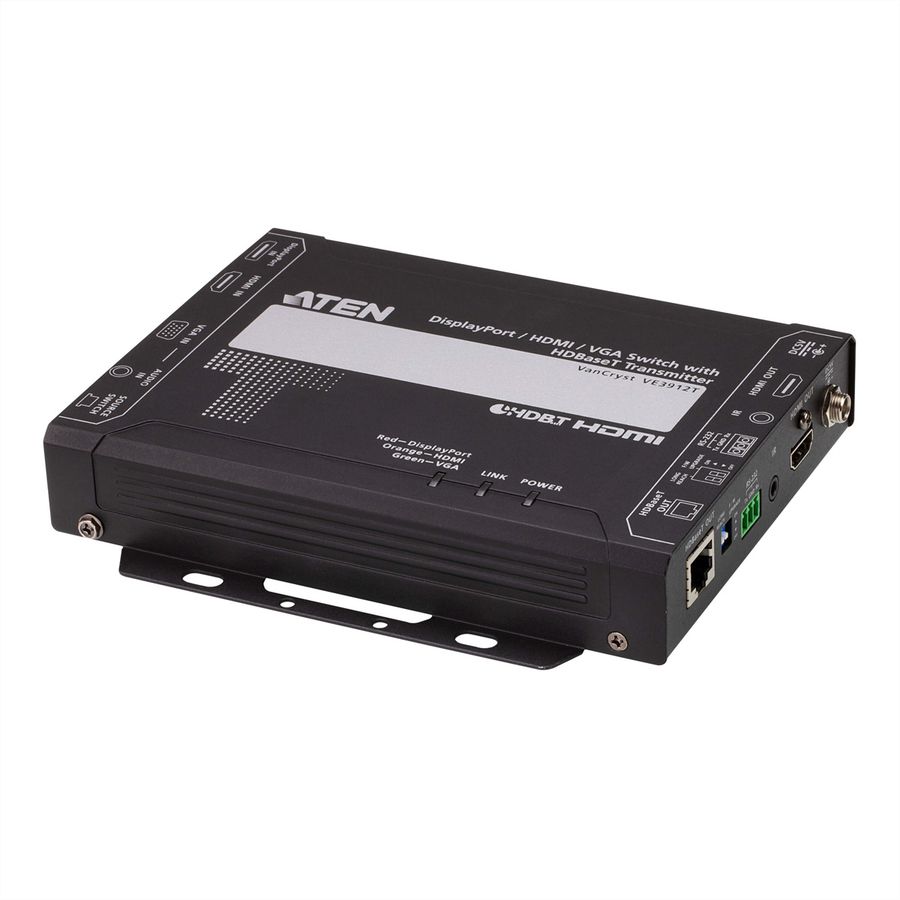 ATEN VE3912T DP/HDMI/VGA Switch HDBaseT Extender