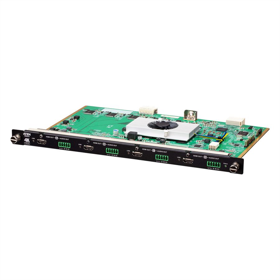 ATEN VM8824 4-poorts True 4K HDMI uitgangskaart