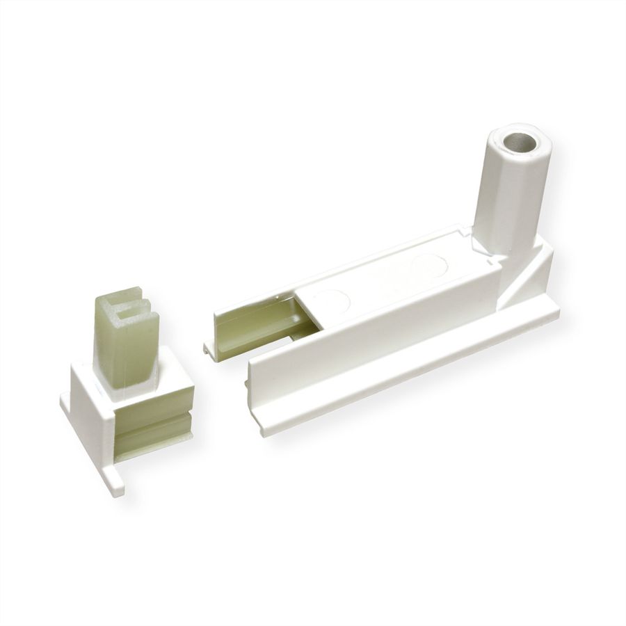 BACHMANN Desk2 adhesive base set, white