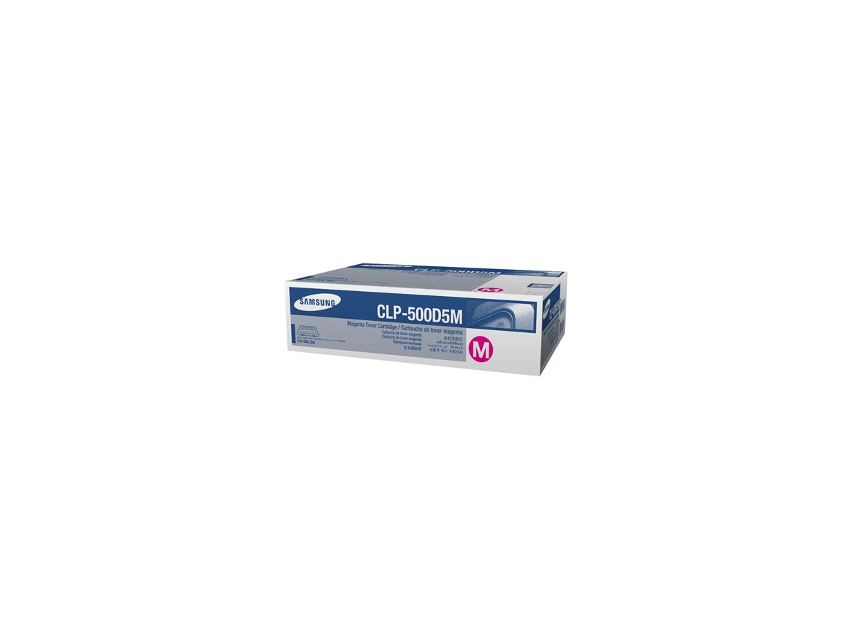 Samsung CLP-500D5M toner cartridge Original Magenta 1 pc(s)