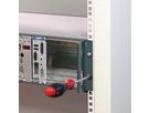 SCHROFF RatiopacPRO 19" rackmontagekast, achteraf te monteren afscherming met handgrepen, 2 HE, 84 PK, 255 mm
