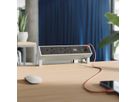 BACHMANN DESK2 2xUK 1xUSB C/C 45W, L=0.2m INOX