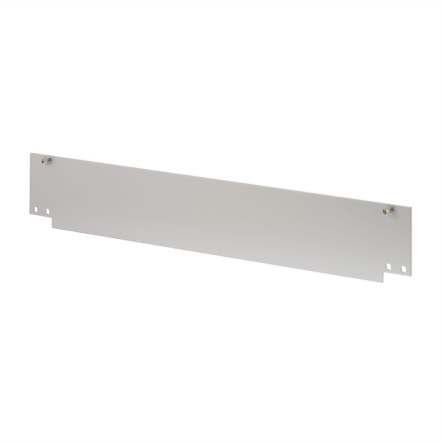 SCHROFF Inpac Front Panel, Bottom-Hinged, 2 U, 2.5 mm, Al, Anodized, Untreated Edges