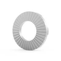 SCHROFF aardingsring set, M4, 100 stuks