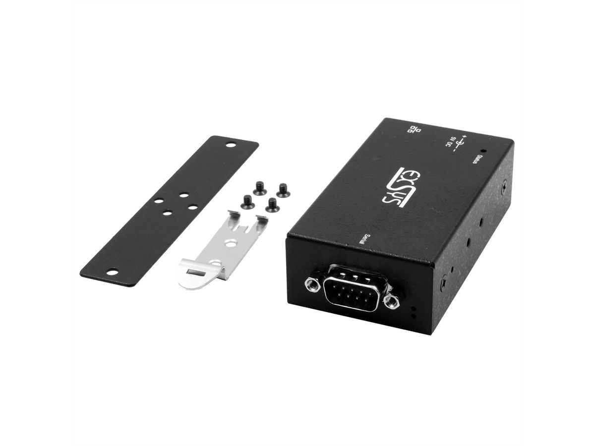 EX-6111-2PoE 1 Ethernet PoE zu 1 x Seriell RS-232 inkl Netzteil