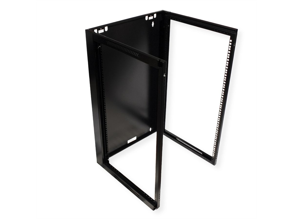VALUE 19" Wall Mount Rack 18U, 910x570x600mm (HxWxD), black