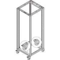 SCHROFF Novastar wiel 300 kg, geleidend, ESD-weerstand < 10 kOhm volgens EN 12528