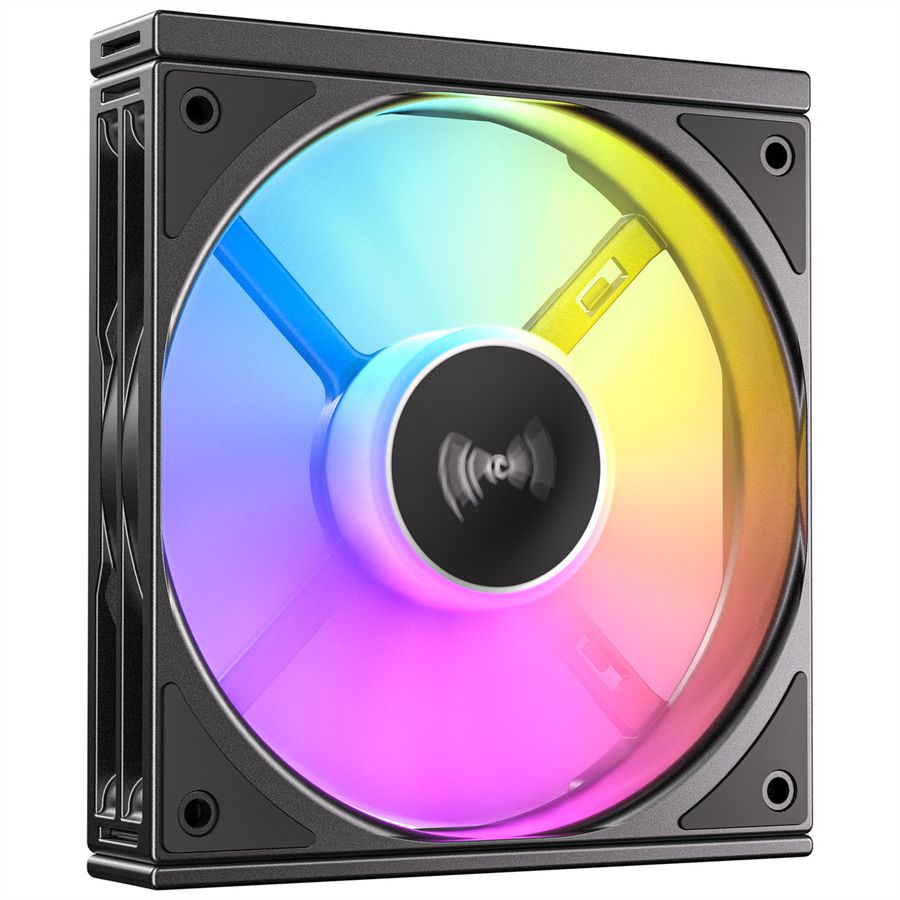ANTEC C120 ARGB Fan Reverse PC Case Fan 120mm 3-in-1-Pack, black
