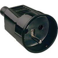 BACHMANN coupling with earthing pin, France Bend protection sleeve black