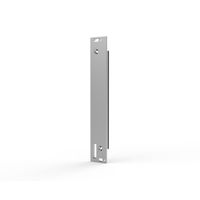 SCHROFF-insteekmodule U-profiel voor greepvorm 1, 3 HE, 4 HE, 2,5 mm, Al, geanodiseerd vooraan, geleidend achteraan