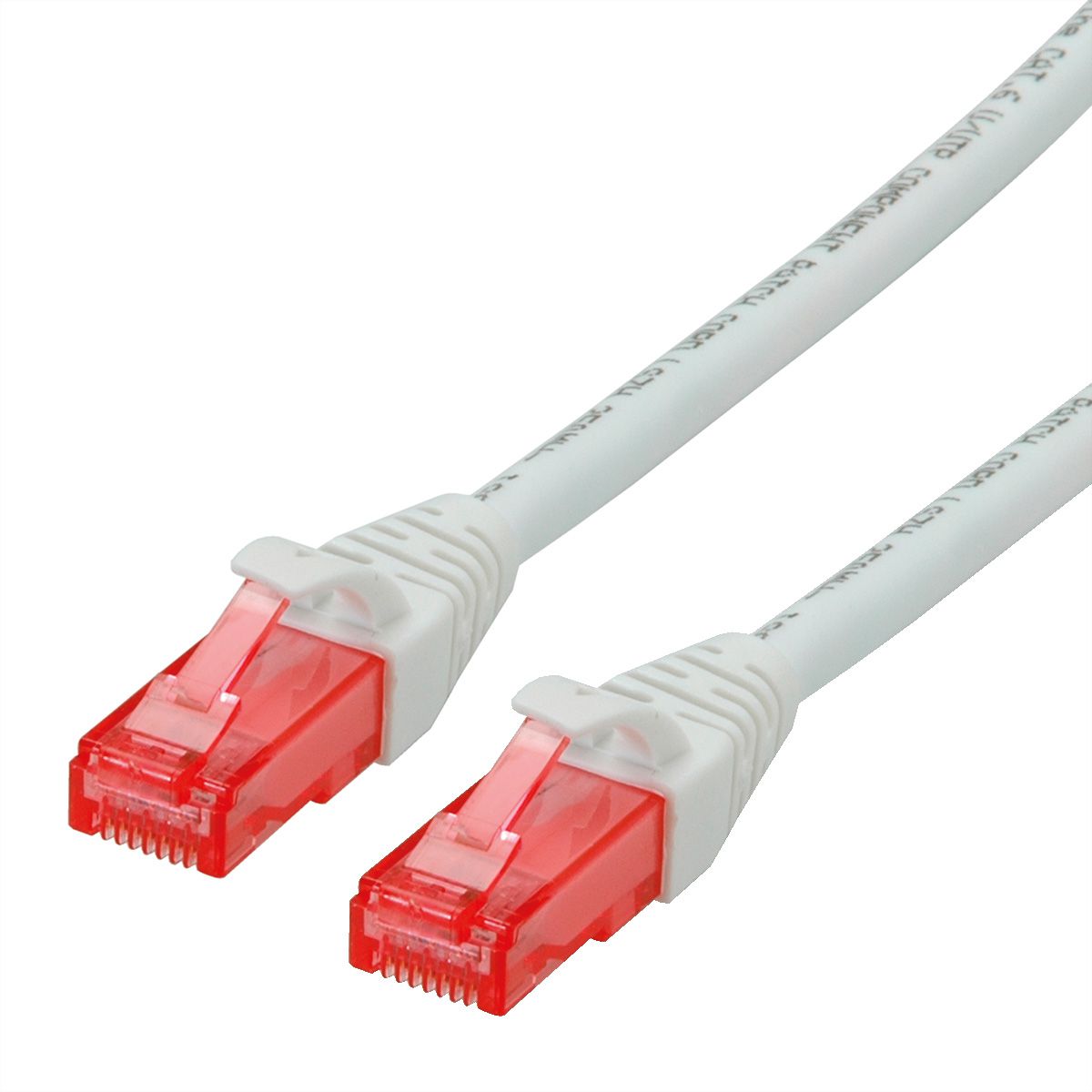 ROLINE Patchkabel Cat.6 UTP, Component Level, LSOH, wit, 2 m