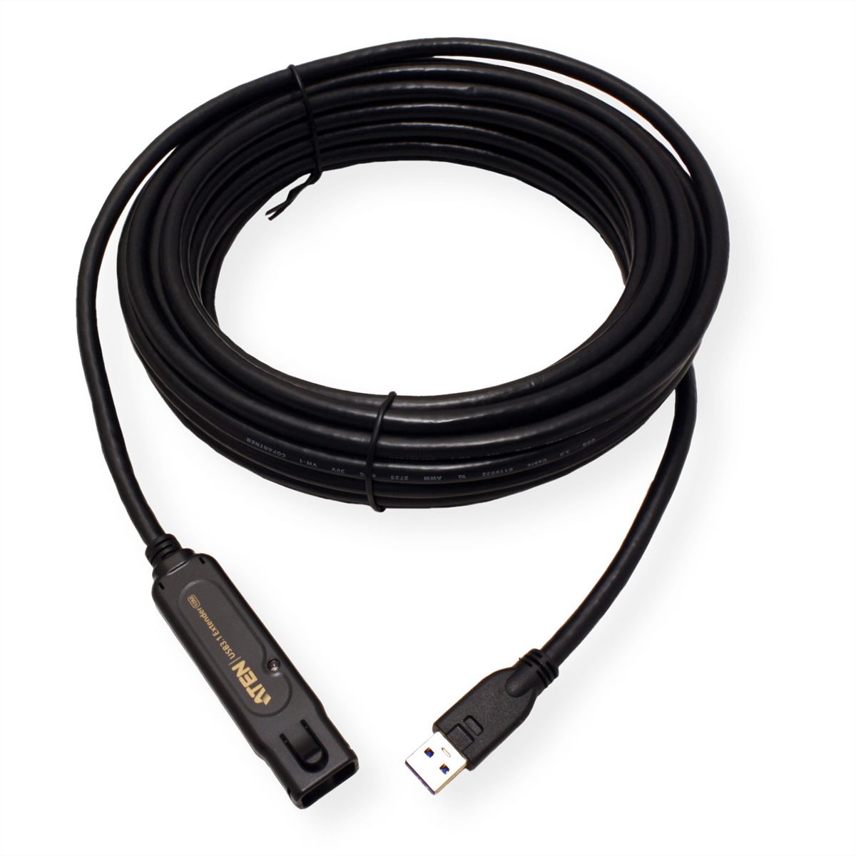 ATEN UE3310 USB 3.1 Gen 1 Verlängerungskabel, schwarz, 10 m
