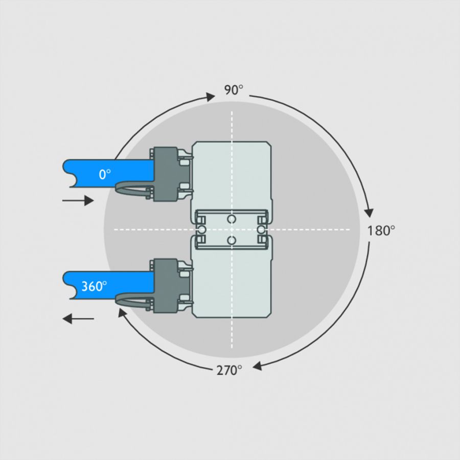 METZ CONNECT Kabelconnector Klasse EA Cat.6A 360°