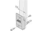 SCHROFF Inserter/Extractor Handle Type IET, Grey Lever, Black Button, Bottom, 100 Pieces
