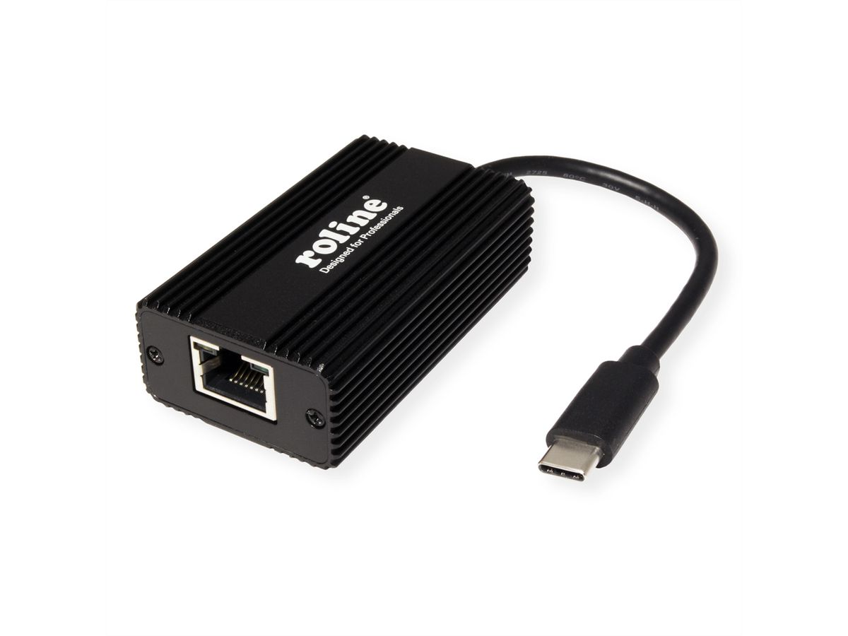 ROLINE USB 3.2 Gen 2 to 2.5 Gigabit Ethernet Converter