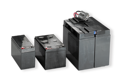 Recharable batteries for UPS