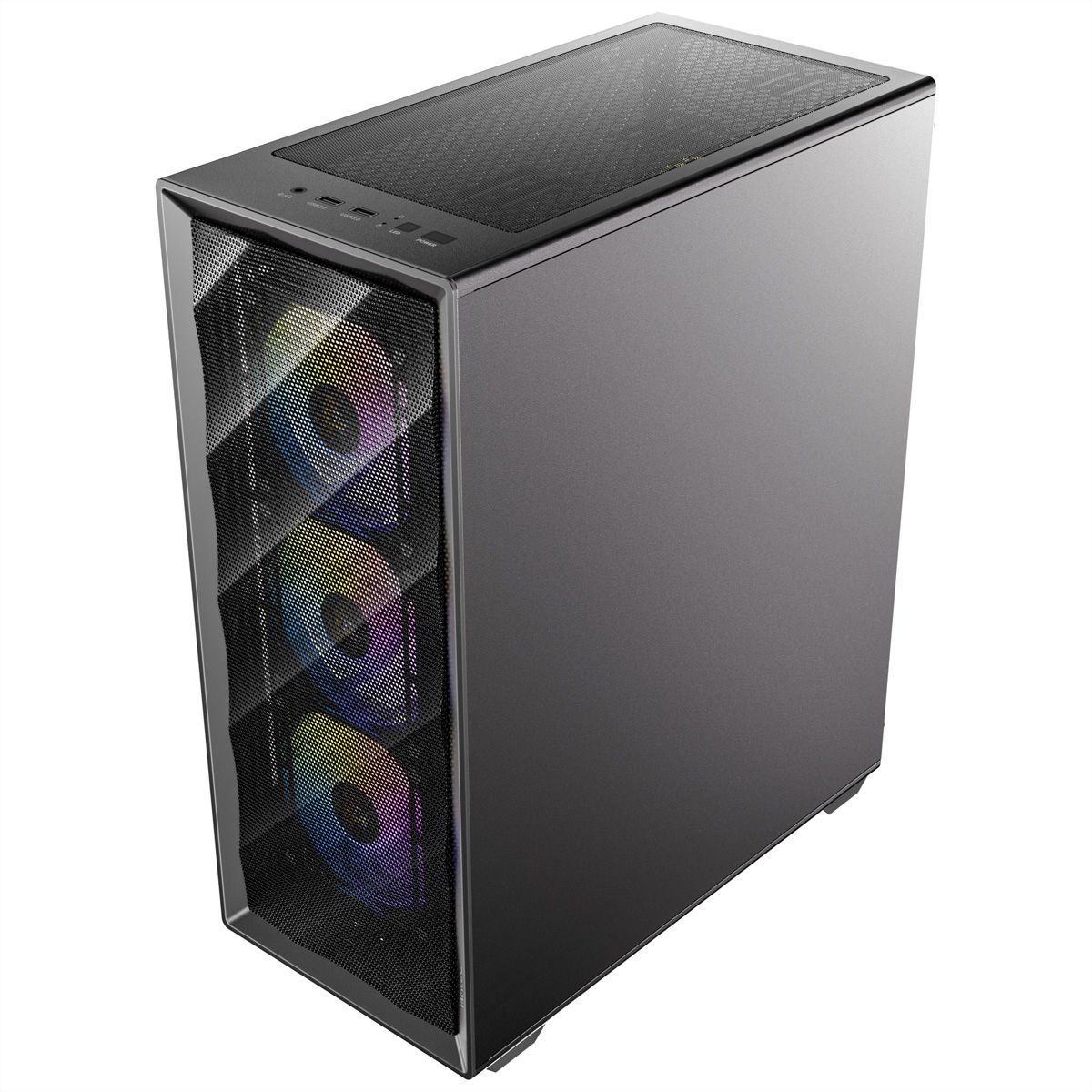ANTEC AX85 ARGB PC case Midi Tower Gaming ATX, black