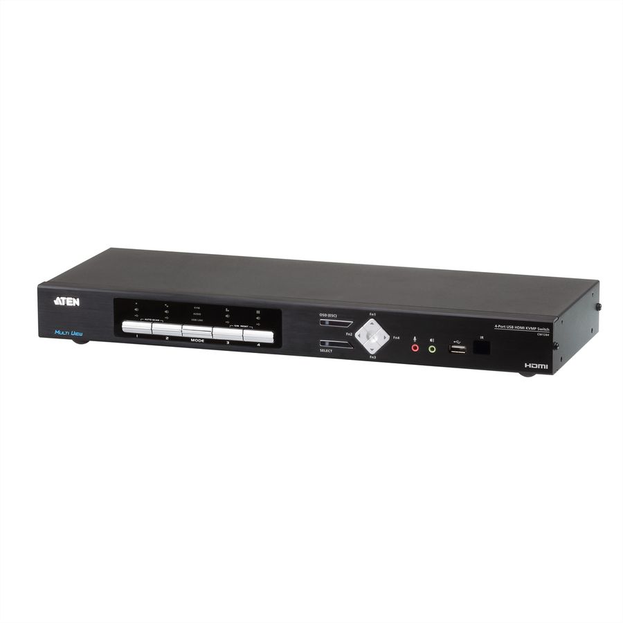 ATEN CM1284 4-poorts USB HDMI Multi View KVMP Switch