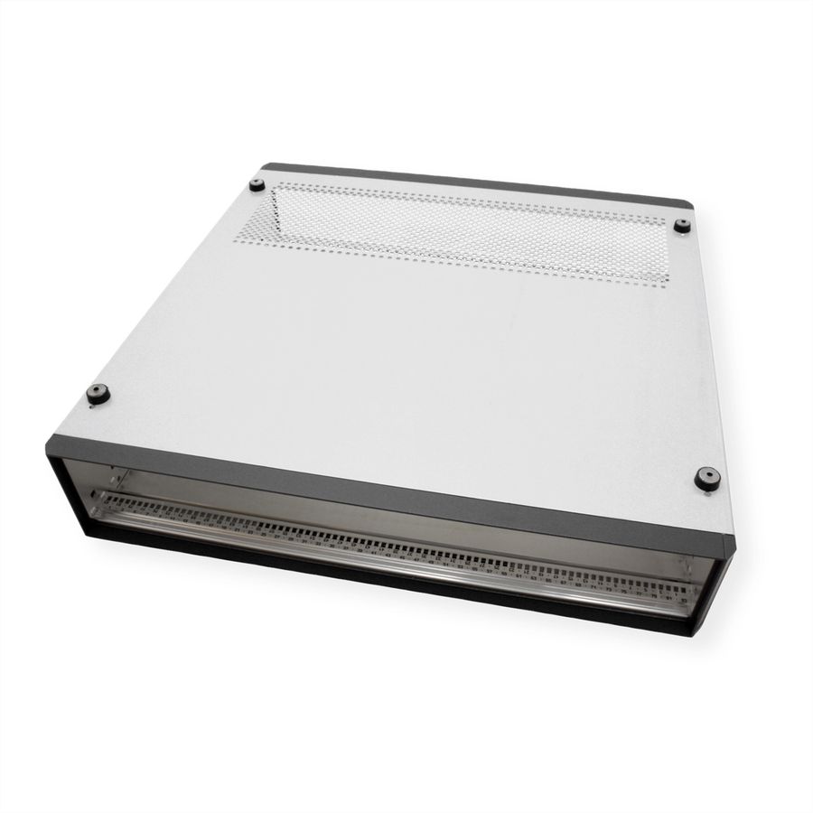 SCHROFF RatiopacPRO, Desktop Case, Retrofittable Shielding, Front Trim, 2 U, 84 HP, 435 mm