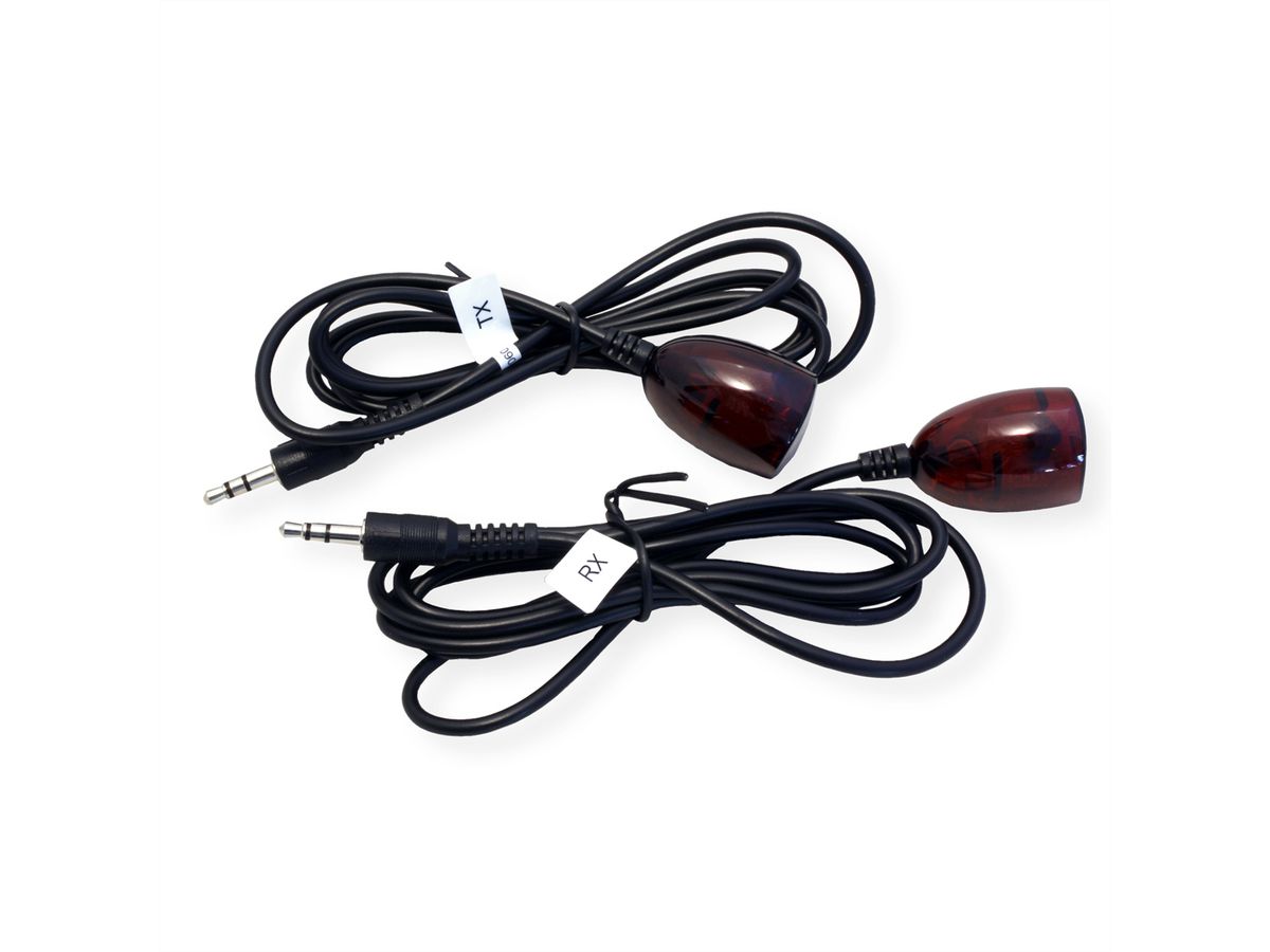 ROLINE HDMI verlenging, via IP, 4K30Hz, 120m, met IR