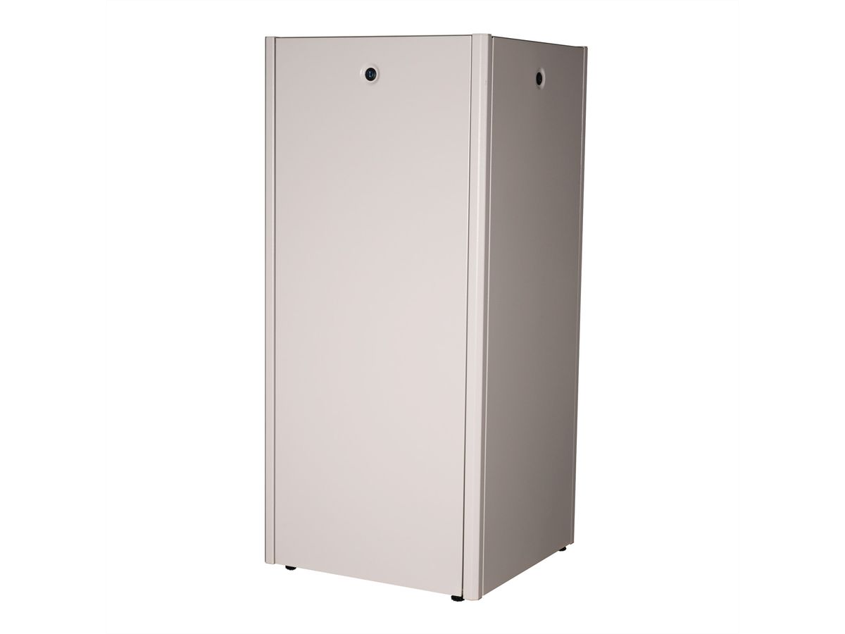 ROLINE 19-inch netwerkkast Basic 26 U, 600x600 BxD Glazen deur grijs