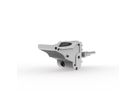 SCHROFF Inserter/Extractor Handle Type IEL, Grey Lever, Black Button, Bottom, 100 Pieces