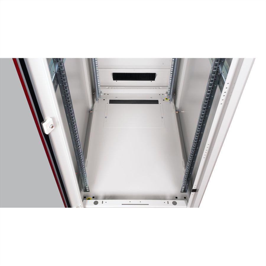ROLINE 19-inch netwerkkast Pro 42 U, 600x1000 BxD Glazen deur grijs