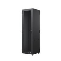 SCHROFF Varistar CP IP 20 Cabinet, Glass Front Door, Steel Rear Door, 38 U 1800H 600W 600D