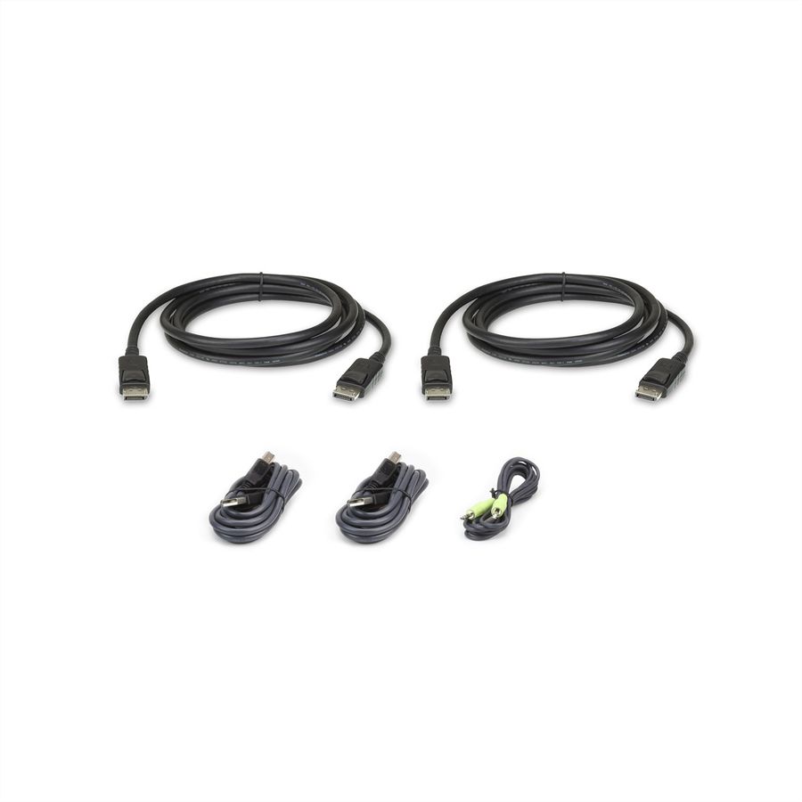 ATEN 2L-7D02UDPX5 DisplayPort Dual Display Secure KVM Kabel Set