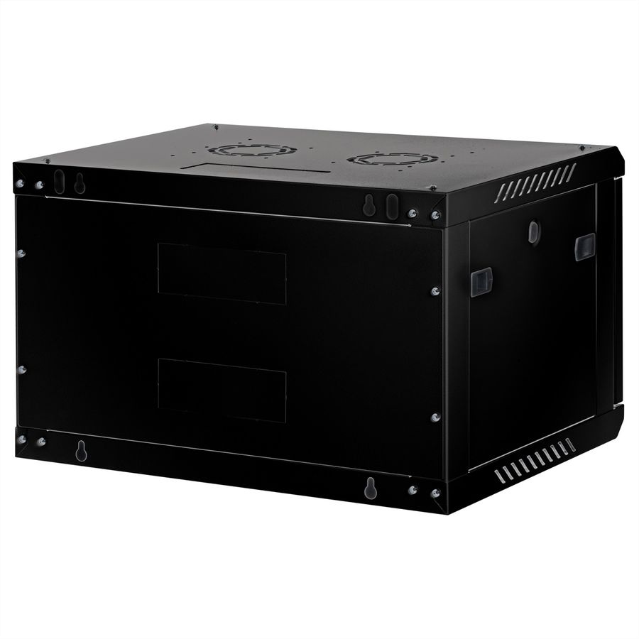 ROLINE 19" Wall Cabinet Basic Plus 6U, 600x450 BxT black