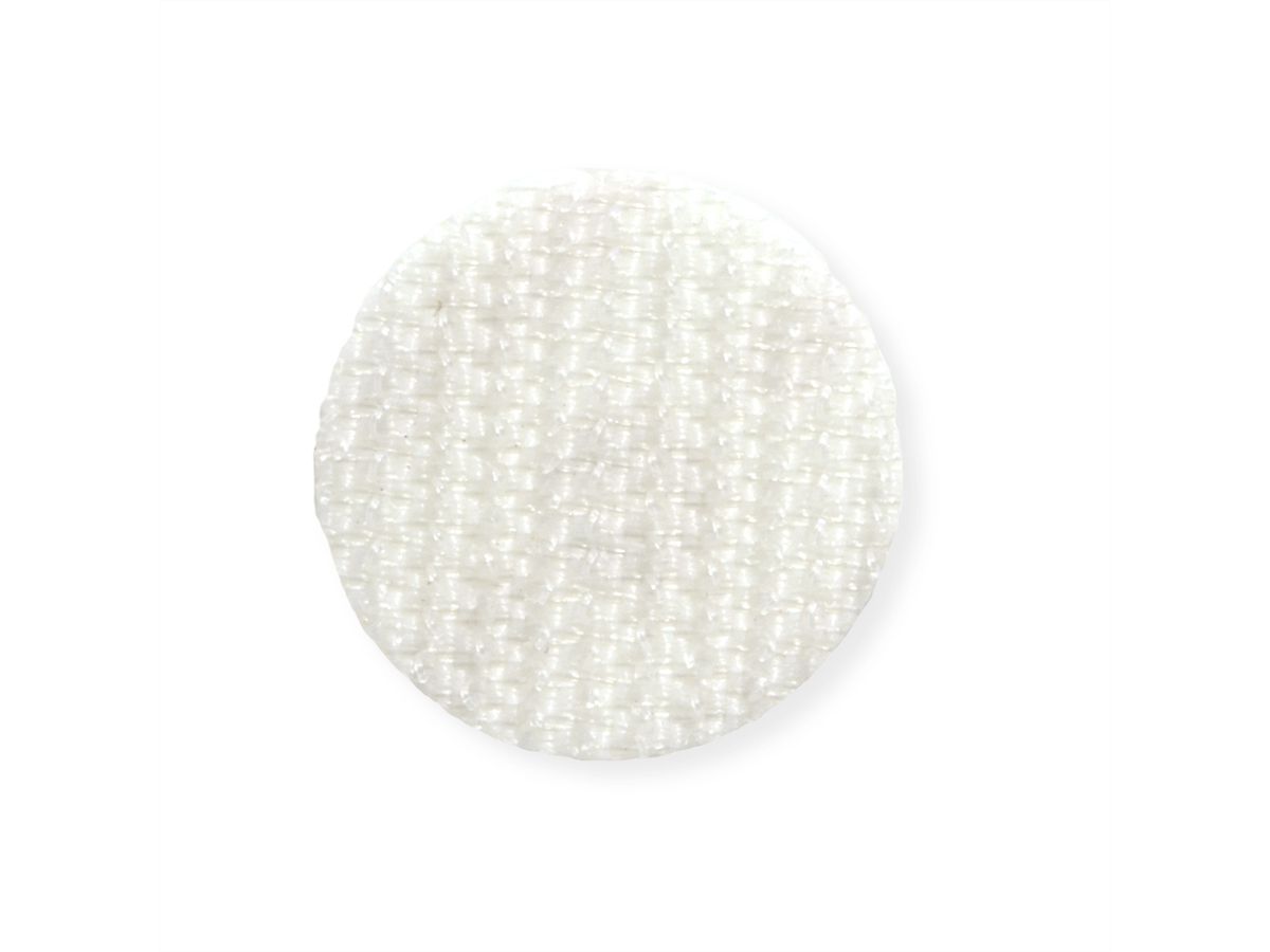 VELCRO® Zelfklevende klittenbandstippen alleen haken 19mm x 125 Wit