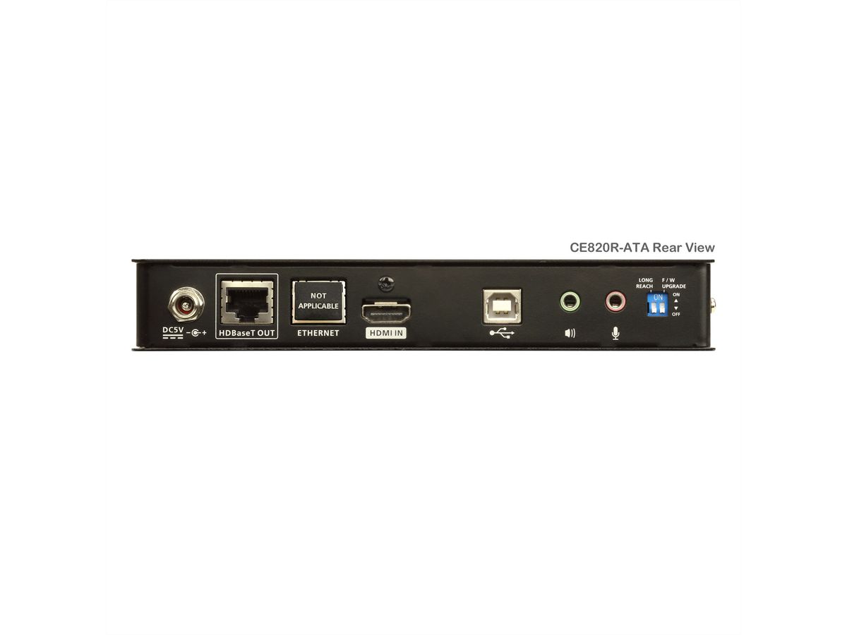 ATEN CE820 USB HDMI HDBaseT 2.0 KVM extender zonder Ethernet poort