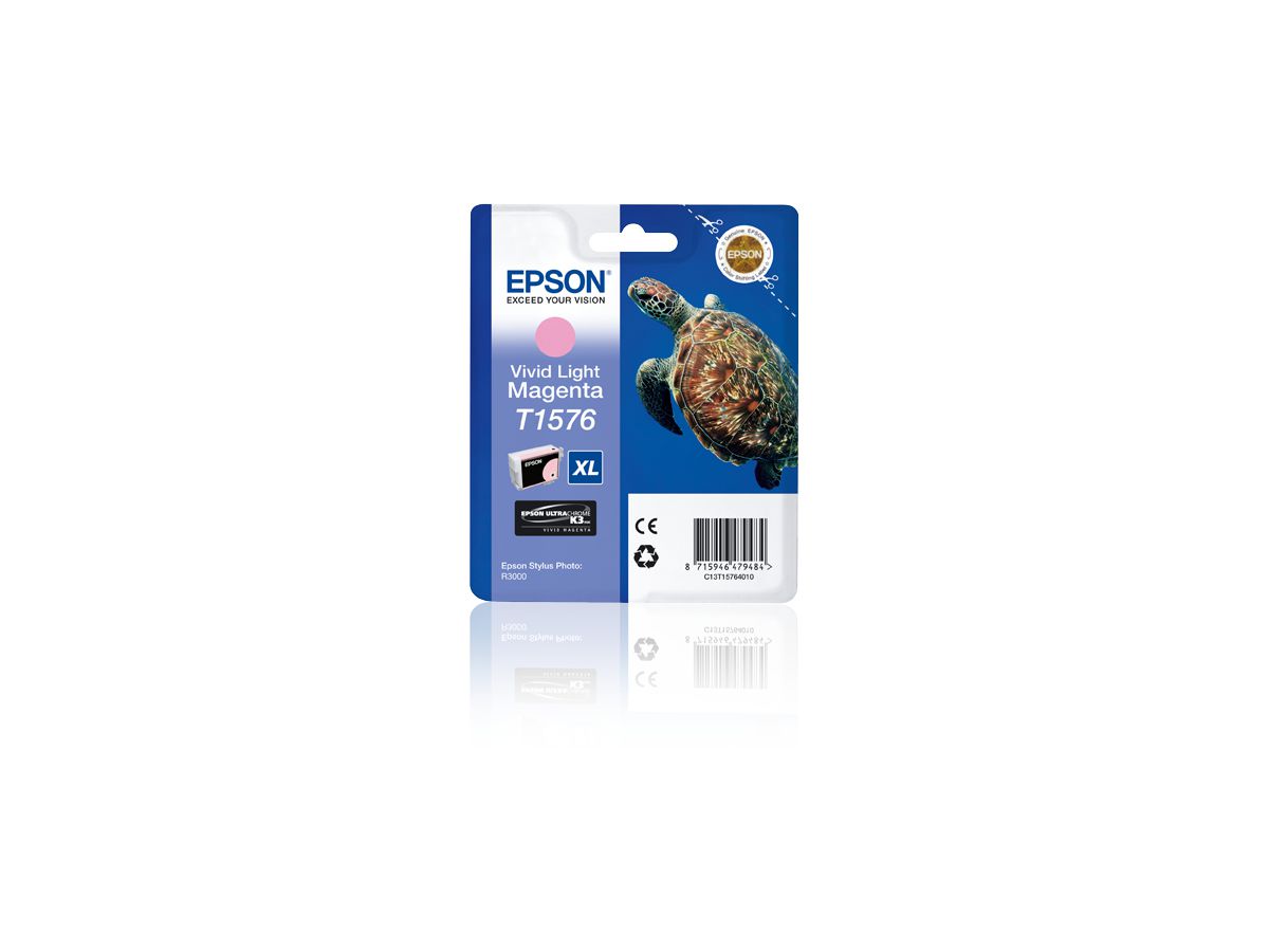 Epson Turtle T1576 Vivid Light Magenta