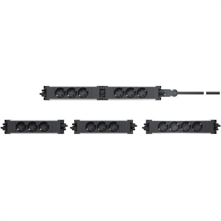 BACHMANN STEP Basis 6xCEE7/3 GST18 , zwart
