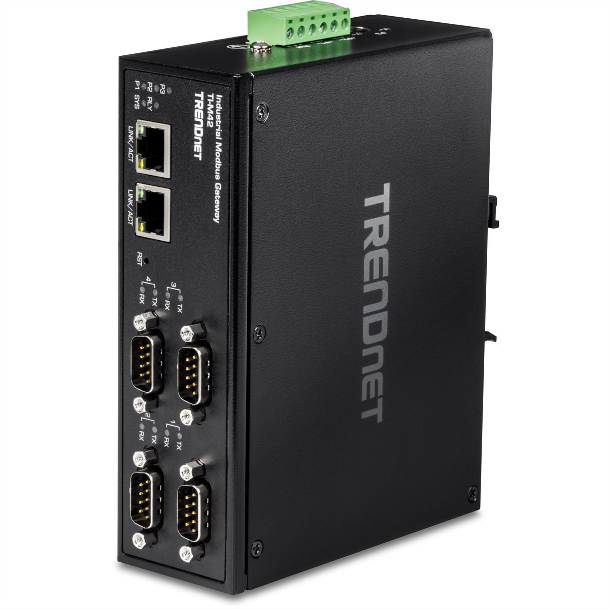 TRENDnet TI-M42 Modbus Gateway, 4-poorts industrieel