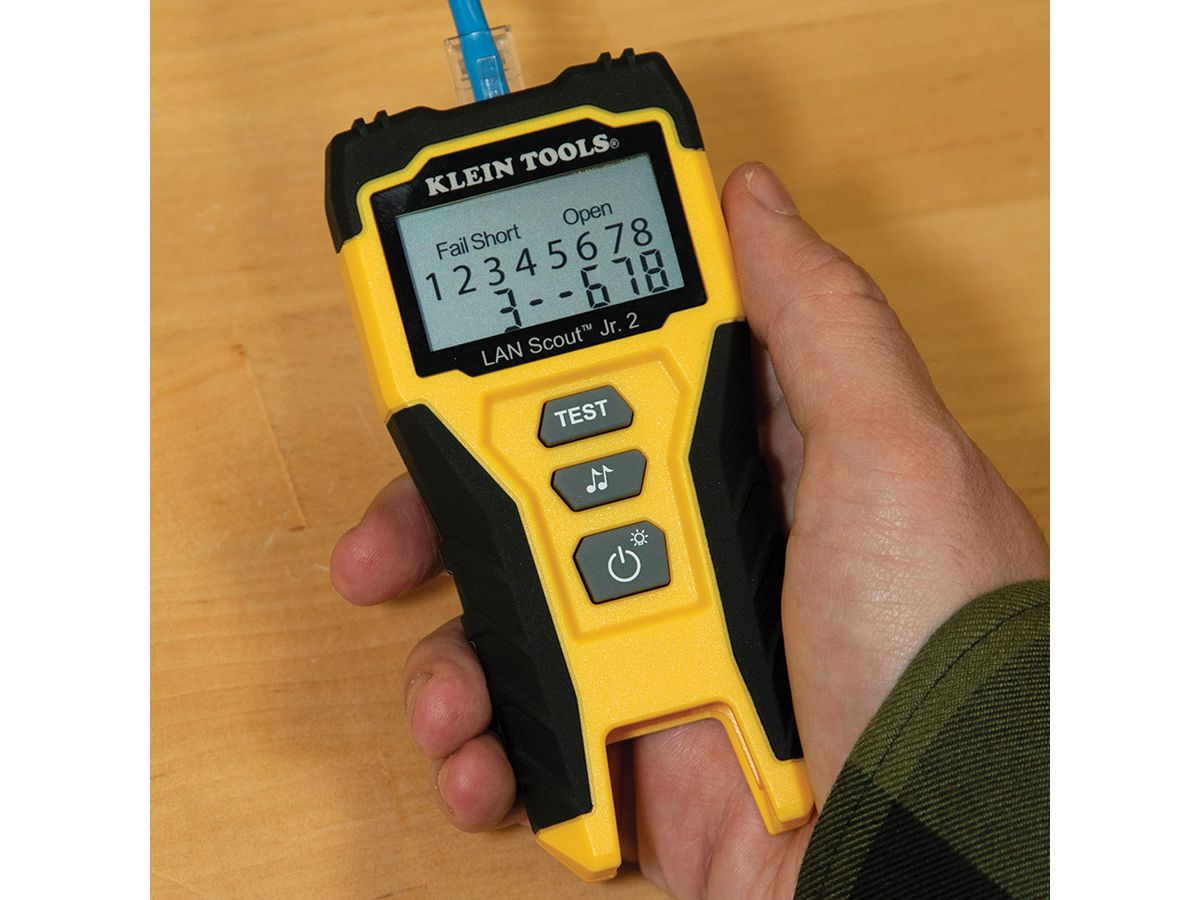 KLEIN TOOLS VDV526-052 LAN Scout Jr. Kabeltester