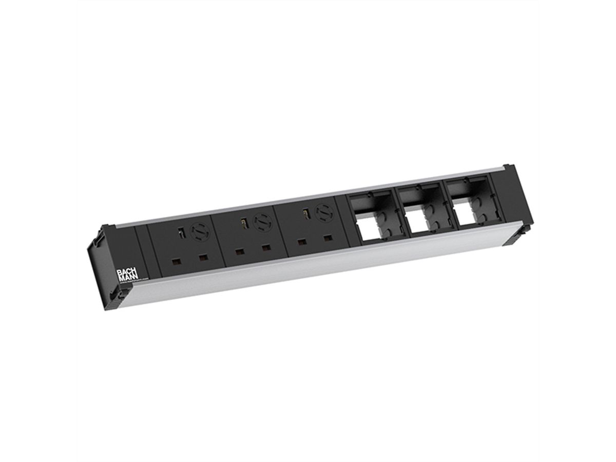 BACHMANN CONI 3xUK 3,15A 3xCM, United Kingdom